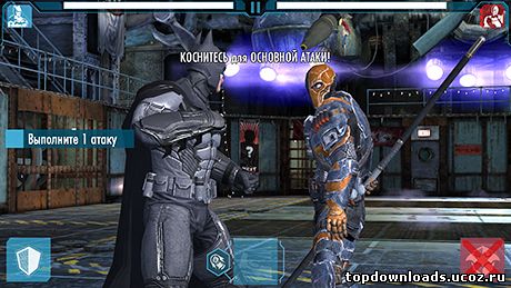 Геймплей Batman: Arkham Origins для мобильных