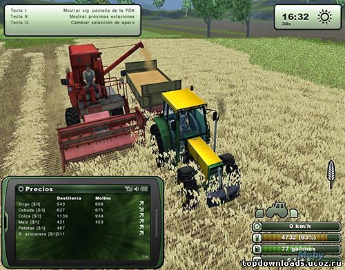 Бесплатная игра Farming Simulator 2013 на русском языке