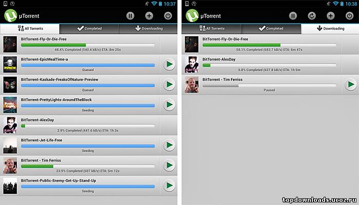 uTorrent (android)