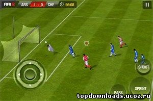 Скриншот FIFA 2012 для android